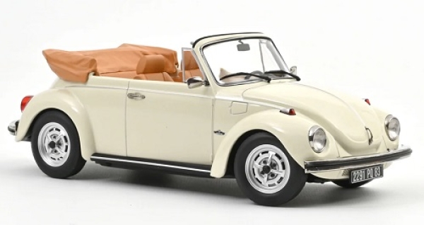 188535 VW 1303 Cabriolet 1972 Cream White 1:18